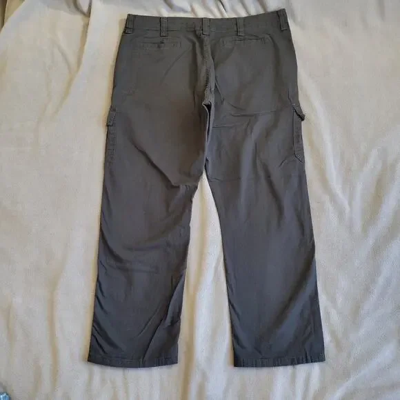 WRANGLER Jeans Mens 40x30 Black RELAXED FIT CARGO Pockets Five Star Premium - Picture 11 of 15